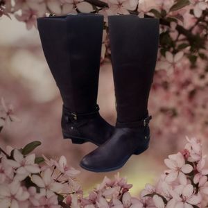 RALPH LAUREN - Mariah Riding Boots Brown - Size 7.5